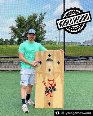 Friend of Ringo Sets Cornhole WORLD RECORD!! - Play Ringo