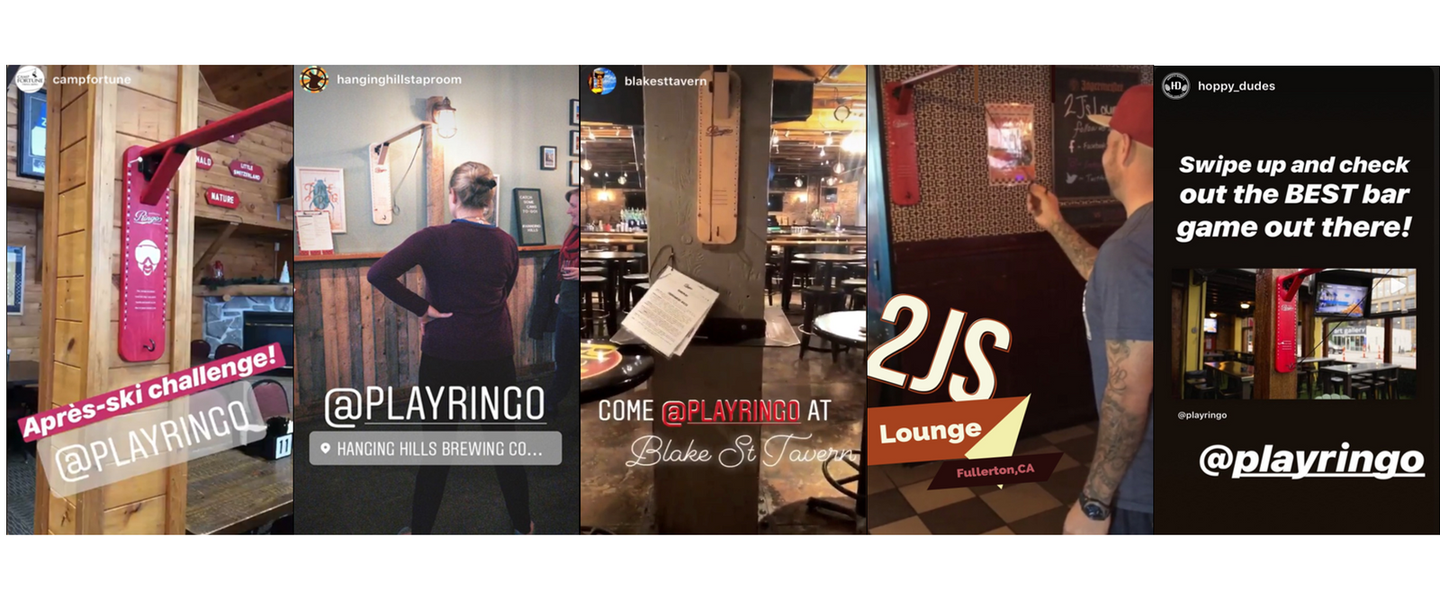 The popular Hook and Ring game is now the newest Social Sport – Play Ringo