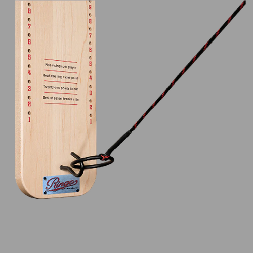 Maple Indoor Premium Hook and Ring Board