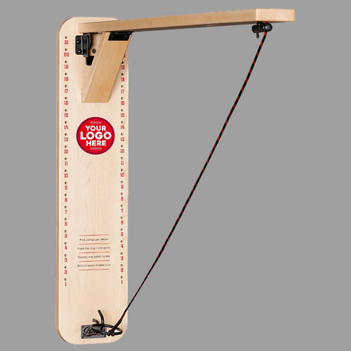 Maple Indoor Premium Hook and Ring Board