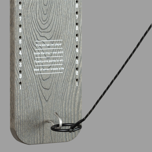 Grey Outdoor Premium Hook & Ring Board