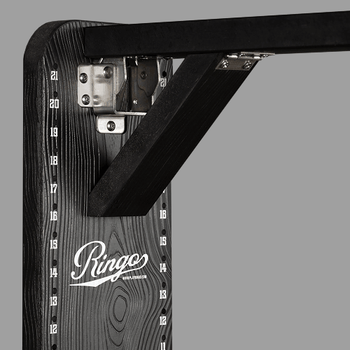 Black Outdoor Premium Hook & Ring Board - Play Ringo