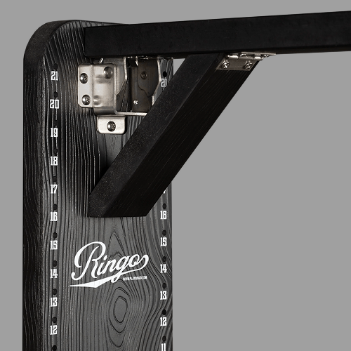 Black Outdoor Premium Hook & Ring Board - Play Ringo